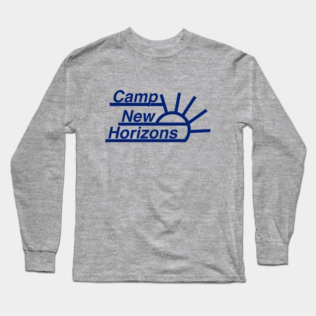 Camp New Horizons Long Sleeve T-Shirt by The Sarah Gibs